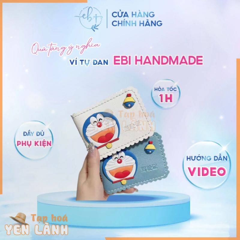 Ví Đựng Thẻ Handmade, Bóp Ví Gập Mini Tự Làm Cute Rất Tiện Lợi Và Làm Ví Đôi Với Bạn Gái – EB18