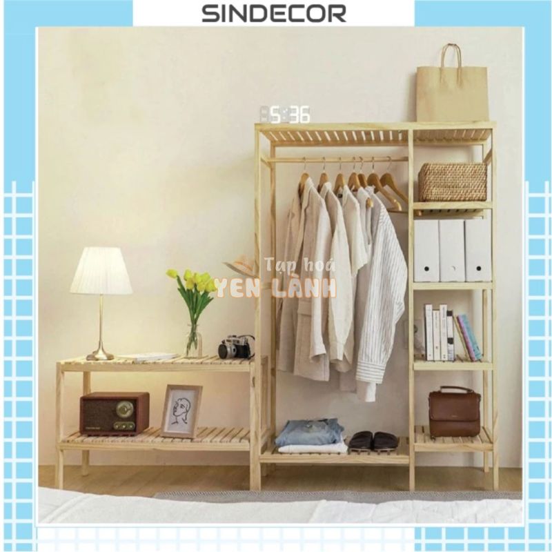 Tủ quần áo gỗ – Tủ treo quần áo lắp ráp – Sindecor