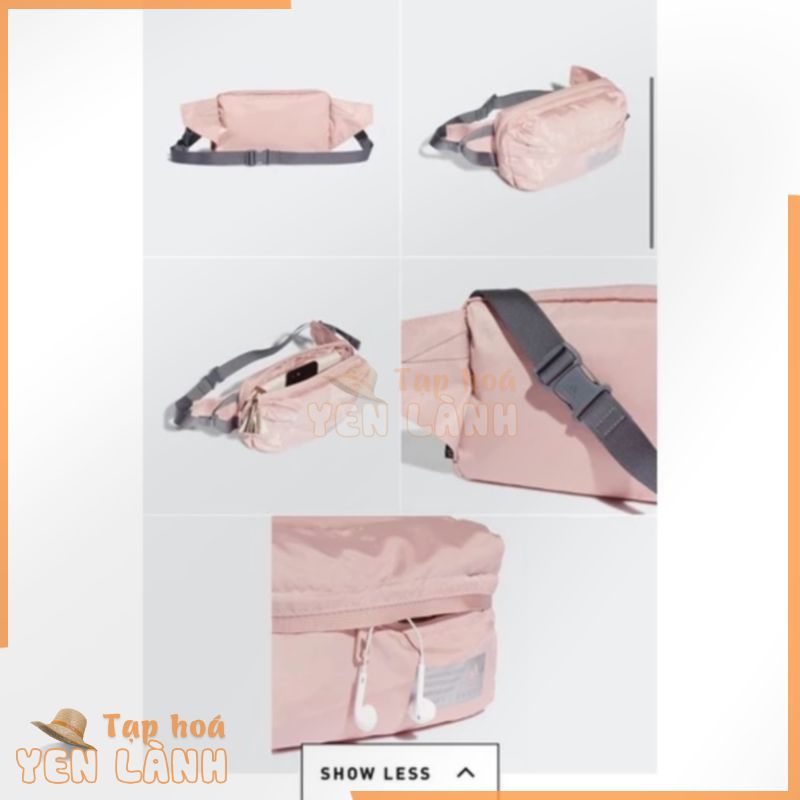 [ Auth Mỹ ] Túi Đeo Hông Sport Casual Crossbody Bag Màu Hồng.