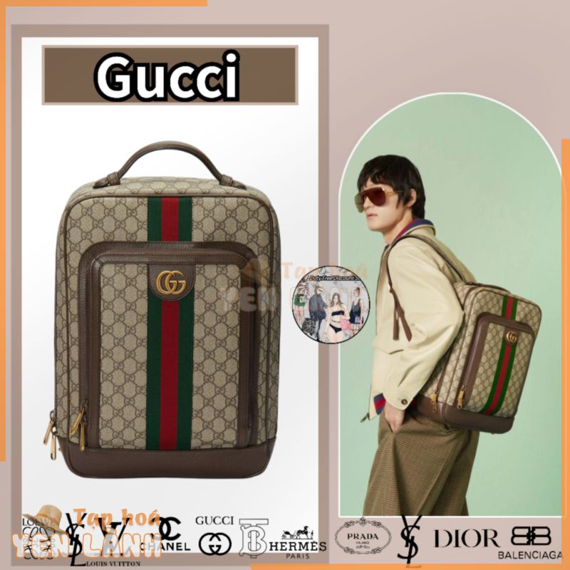 gucci Ba lô cỡ trung GG dòng Ophidia/Túi nữ/Túi xách/Túi đeo vai