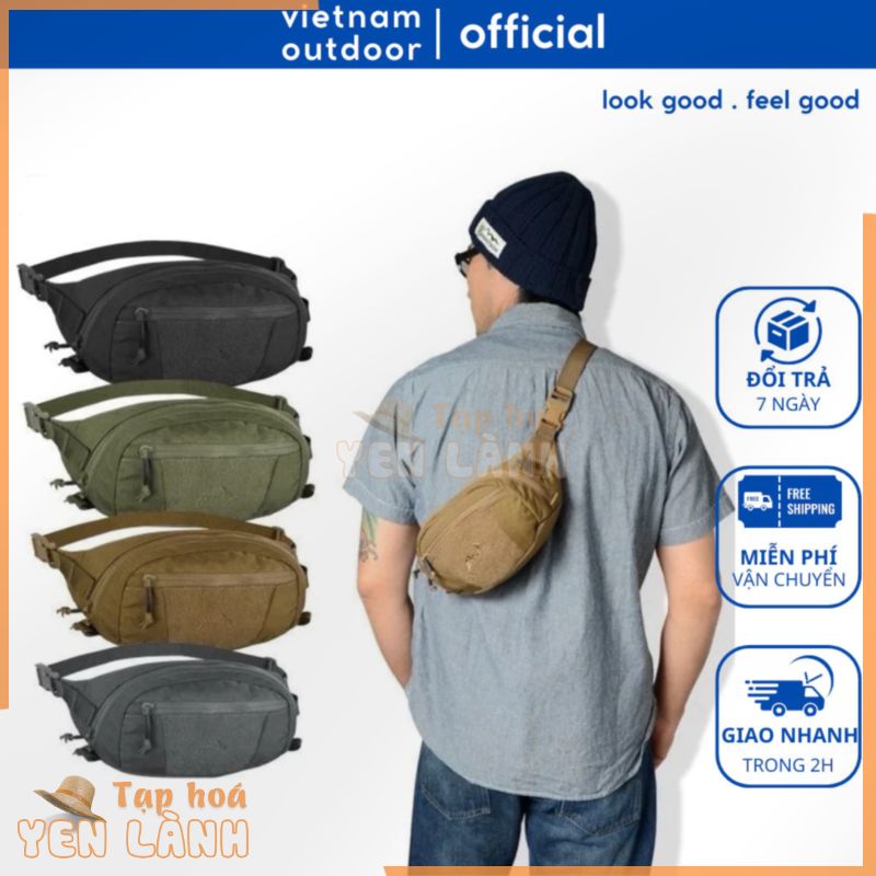 Túi Đeo Chéo Bao Tử Nam HELIKON TEX POSSUM – BANDICOOT WAIST PACK CORDURA Chống Nước Đeo Hông Bền Bỉ Thời Trang