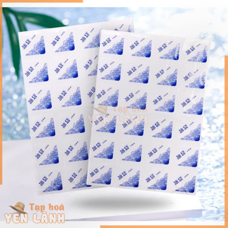 [Sỉ] Túi đá gel (7X7cm) trữ lạnh đi xa bảo quản trái cây, thực phẩm tươi, bảo quản lạnh tự thấm nước