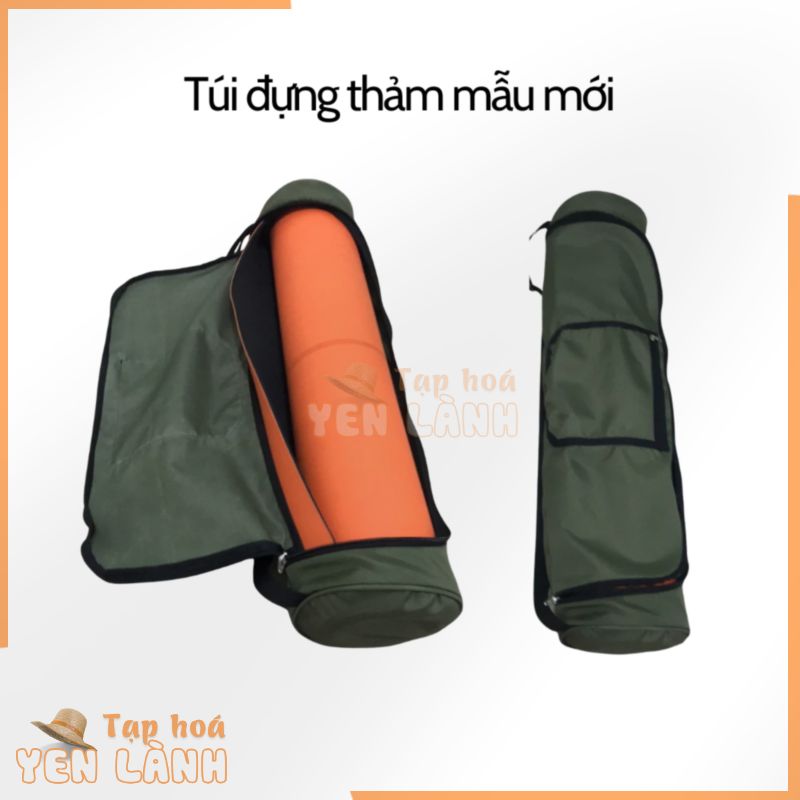 Túi Đựng Thảm Yoga Pu Huy Bạt Chất Liệu Vải Dù Bền Chắc Chịu Lực Hơn 5kg Bên Trong Túi Đựng Thảm Yoga Phủ Lớp Chống Nước