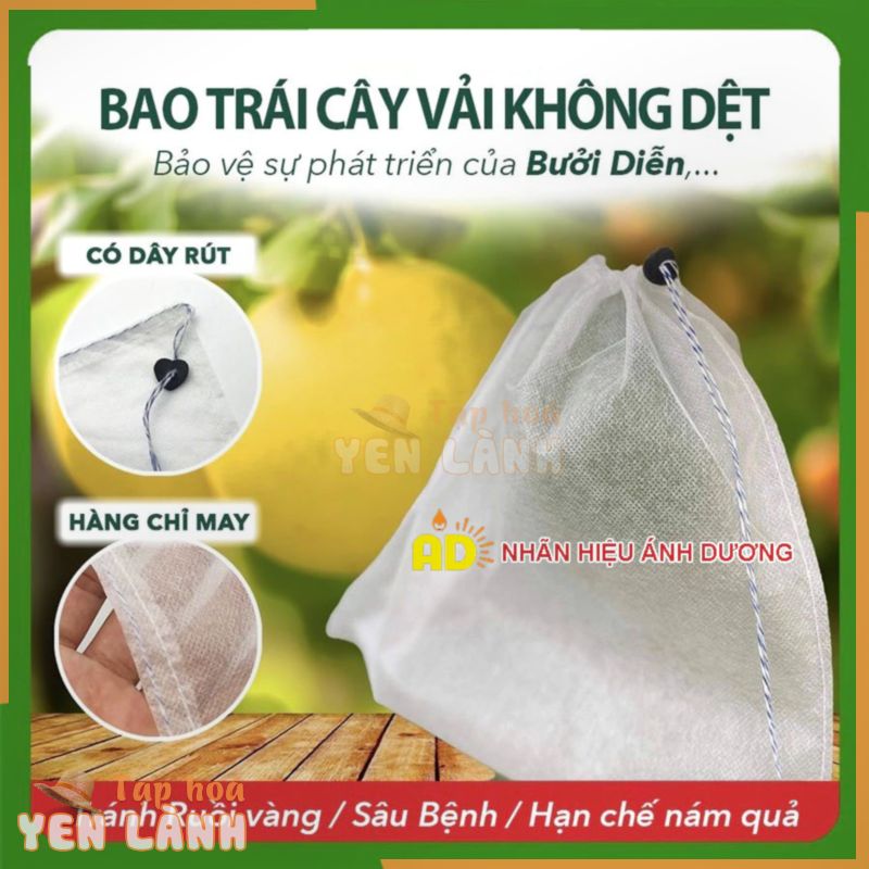 100 Túi 30x30cm Túi Bọc Trái Cây Bưởi Diễn