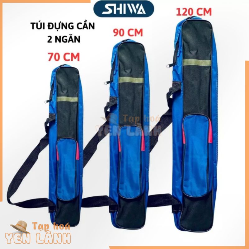 Túi Đựng Cần Câu Cá Bao Cần Tay LOẠI XỊN 2 NGĂN Đủ Size – Bao Đựng Cần Câu Đài, Câu lure Tiện Lợi SHIWA