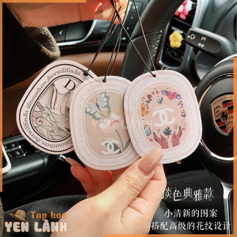 Quốc Gia Hợp Thời Trang Cao Cấp Nước Hoa Xe Hơi Viên Mặt Dây Chuyền Nước Hoa Xe Hơi Viên Chanel Dio Car CoCo Hương Thơm Viên Túi Đồ Trang Trí 0529