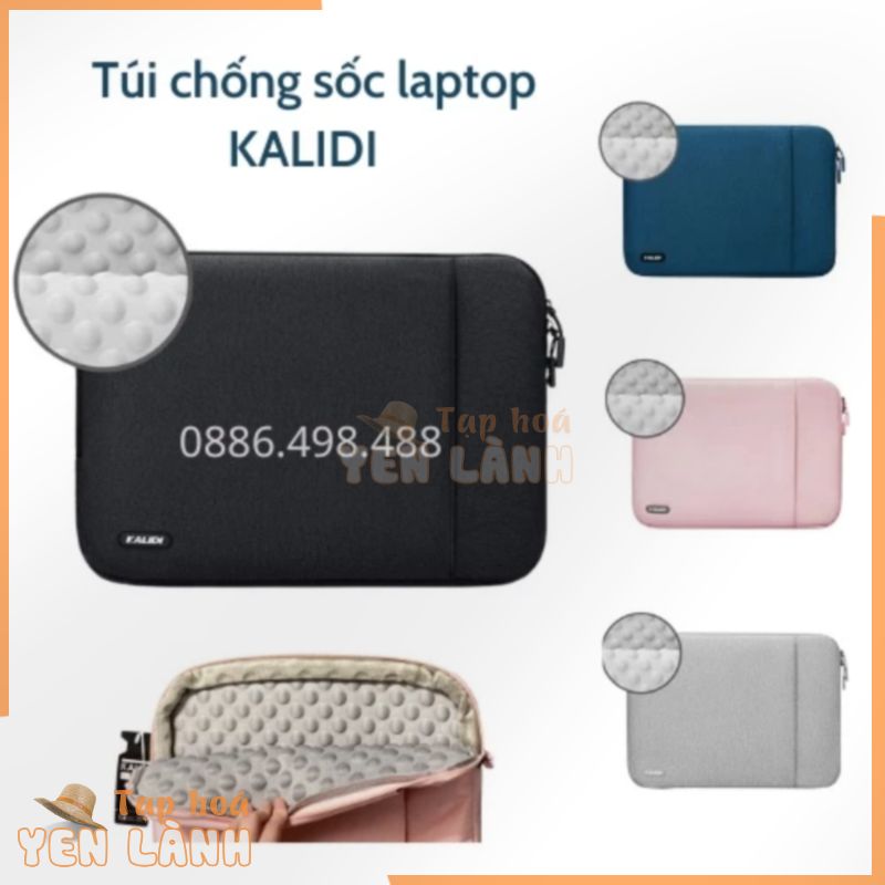 Túi chống sốc Kalidi 360° cho Macbook – Laptop 13.3inch, 14inch, 15.6 inch, 16inch