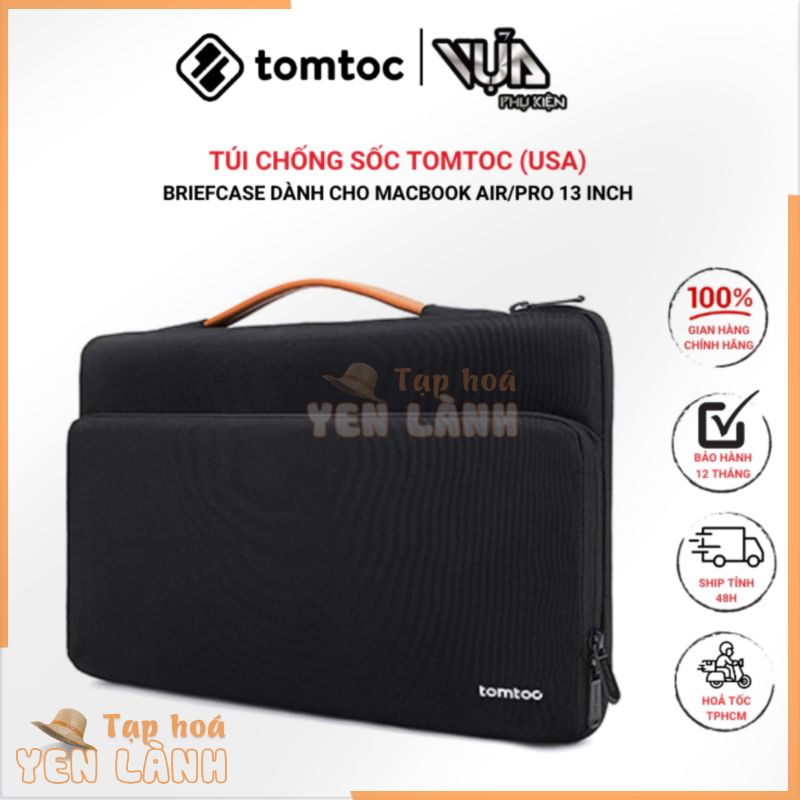 [Hoả Tốc HCM] Túi Xách Chống Sốc Tomtoc (Usa) Briefcase Dành Cho Macbook Air/Pro 13 Inch