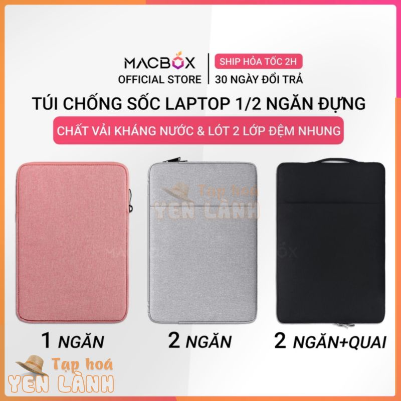 Túi Chống Sốc Laptop Macbook Ultrabook 1/2 Ngăn đựng 13.3 Inch, 14 Inch, 15 Inch, 15.6 Inch, 16 Inch – Túi laptop nam nữ