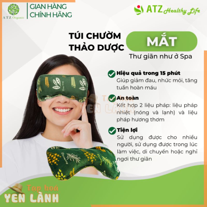 Túi chườm Mắt thảo mộc – ATZ Healthy life