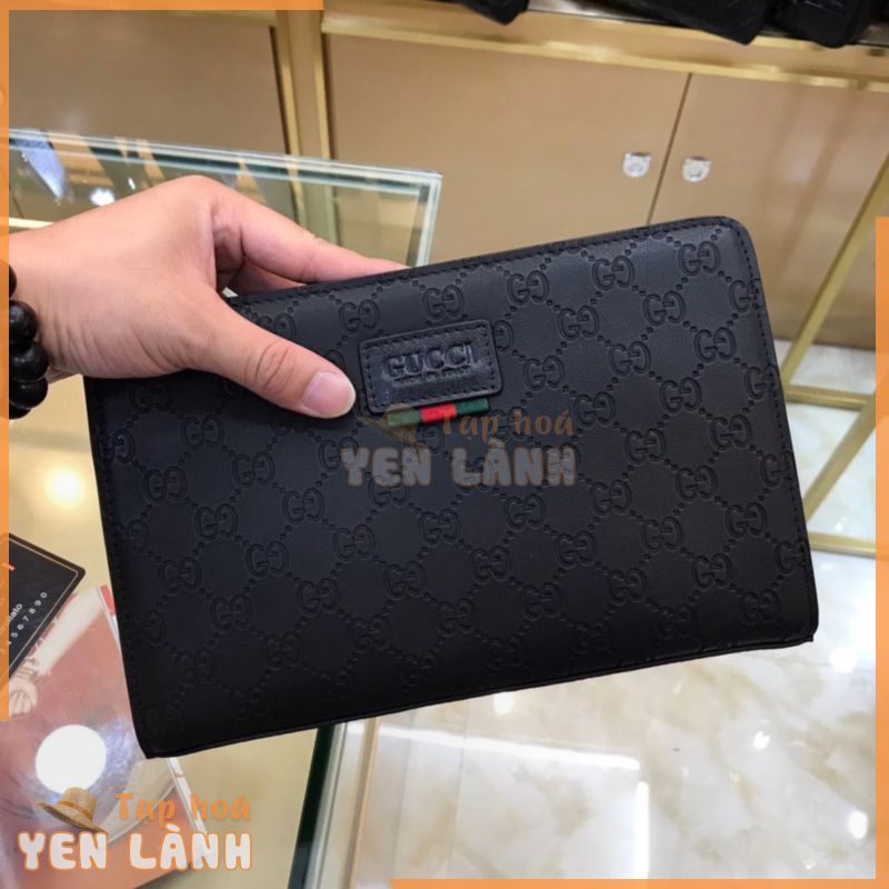 Túi nam Clutch Gucci Phiên bản da bò mới 183LX-1700108