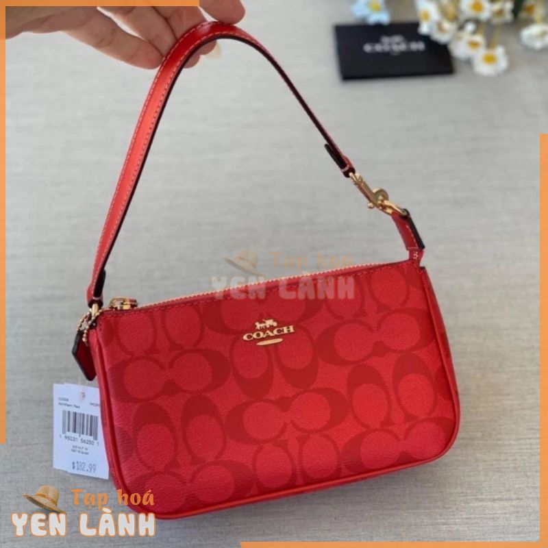 Túi Coach auth sale (2 màu:hồng, cam)