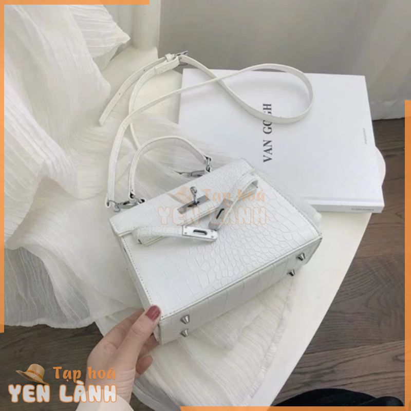 Túi Kelly da vân rắn Mini- Order/Ảnh thật