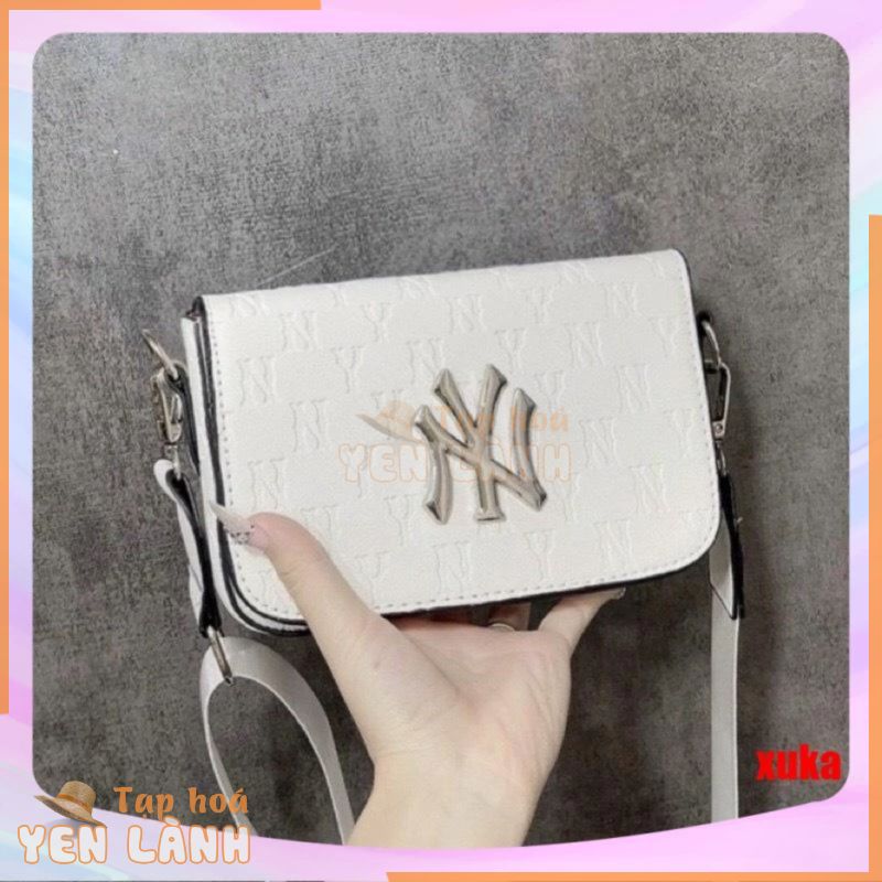 [Hàng đẹp]Túi MLB chữ NY dáng vuông dây đeo bản to size 20 hottren thời trang trẻ [   ĐẬ  ] ✅ ]