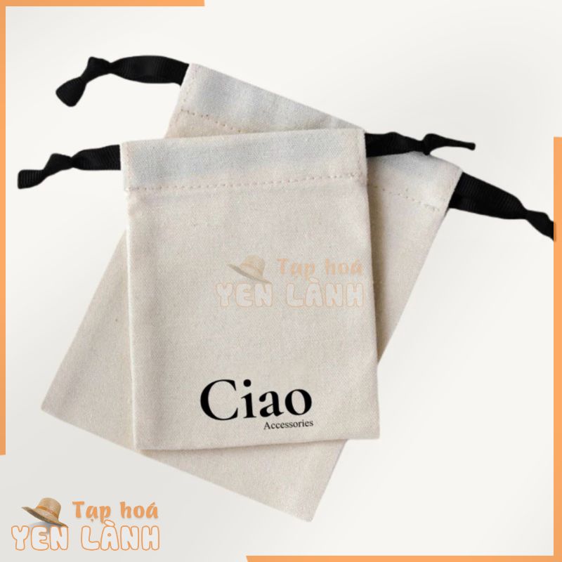 [HOẢ TỐC 1H] Túi dây rút đựng phụ kiện trang sức nhỏ gọn tinh tế Ciao accessories