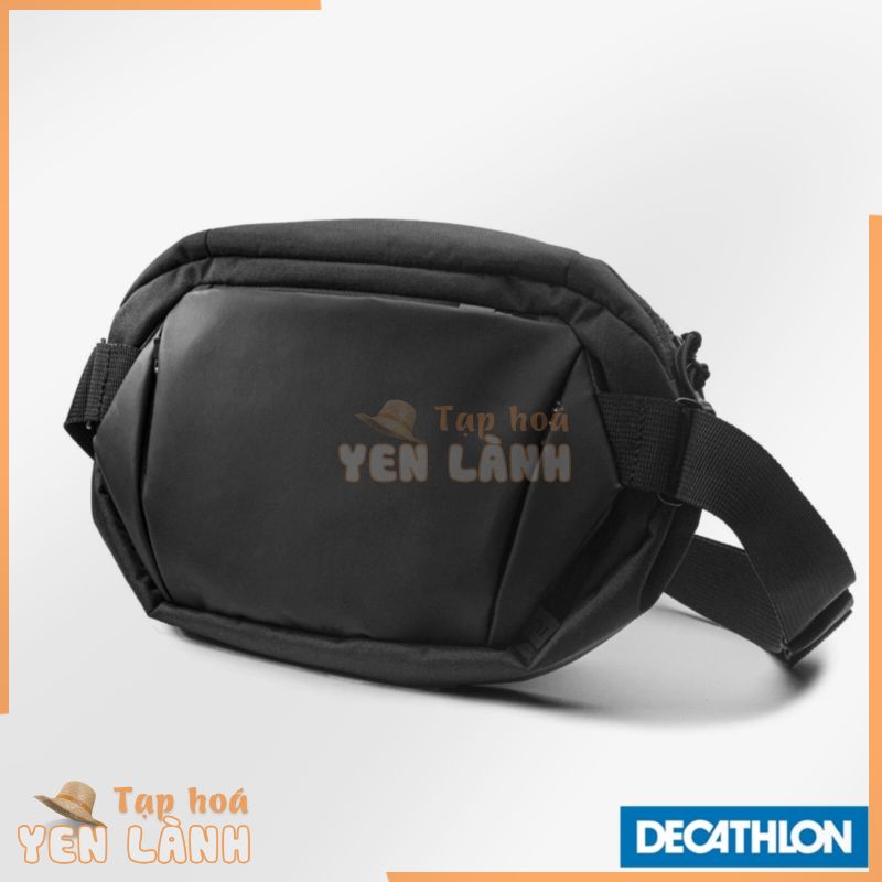 Túi chạy bộ đeo chéo đen DECATHLON kalenji mã 8588758