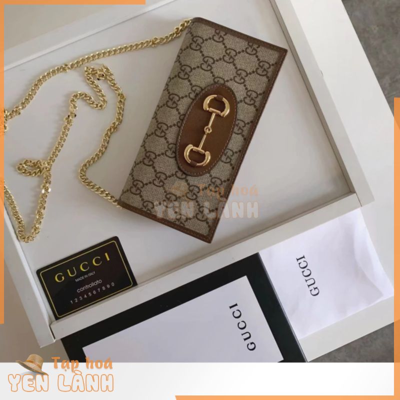 Túi Đeo Chéo GUCCI Chính Hãng 100% (Có Hộp) Hàng Có Sẵn Với Dây Xích Có Thể Tháo Rời 621993