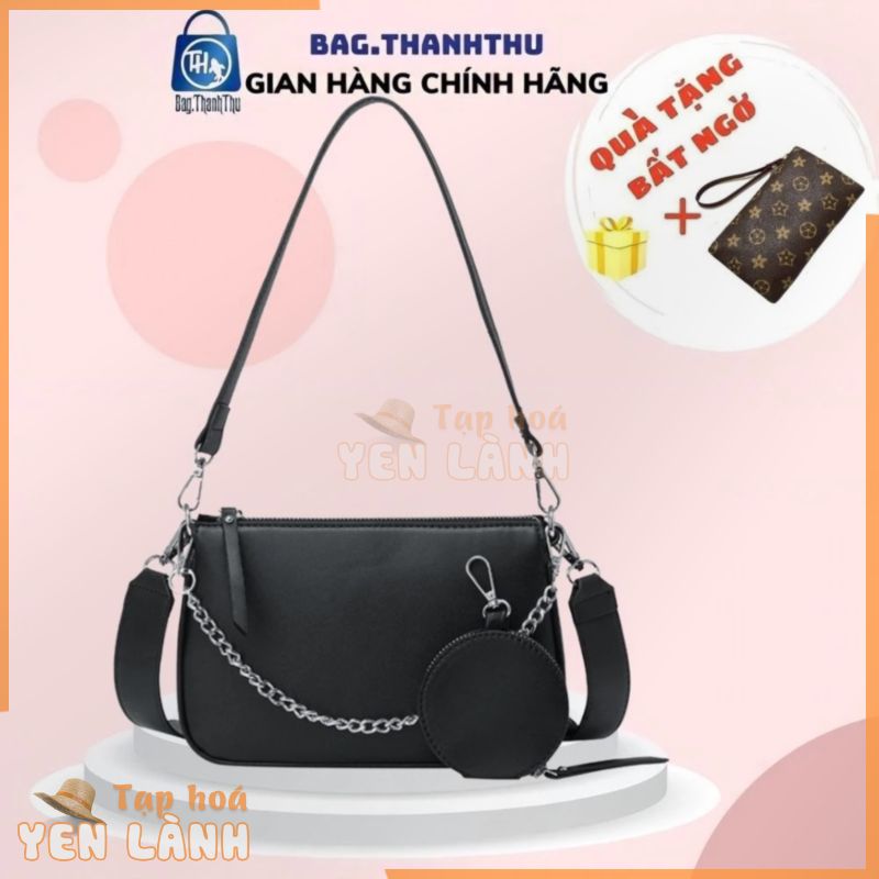 Túi kẹp nách, đeo chéo nữ Bag.ThanhThu 5 chi tiết da dày 2 ly – Gồm túi mini và 2 dây đi kèm 508