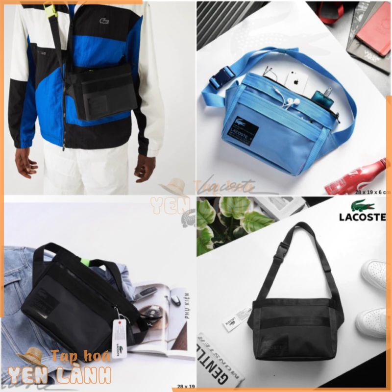 Rẻ nhất shopee  Túi đeo chéo Lacost*e Outdoor Croc Reporter