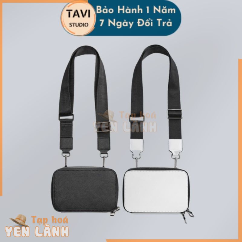 Túi xách nam đeo chéo giỏ da dáng hộp Slingbag Zara tuồn cứng cáp cặp đeo ngực, đeo hông nam Tavi Studio