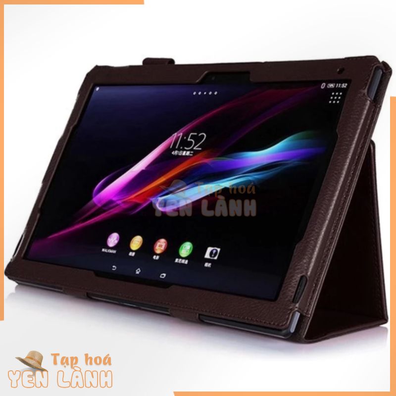 Bao da máy tính bảng bằng da PU cho Sony Xperia Tablet Z Z2 Z4