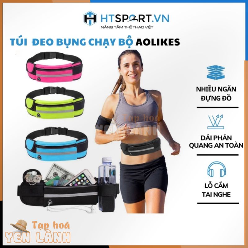 Túi Đeo Bụng, Đai Đeo Bụng Nam Nữ Đa Năng Đựng Điện Thoại Tập Gym Chạy Bộ, Đi Xe Đạp, Leo Núi Chơi Thể Thao Tiện Lợi