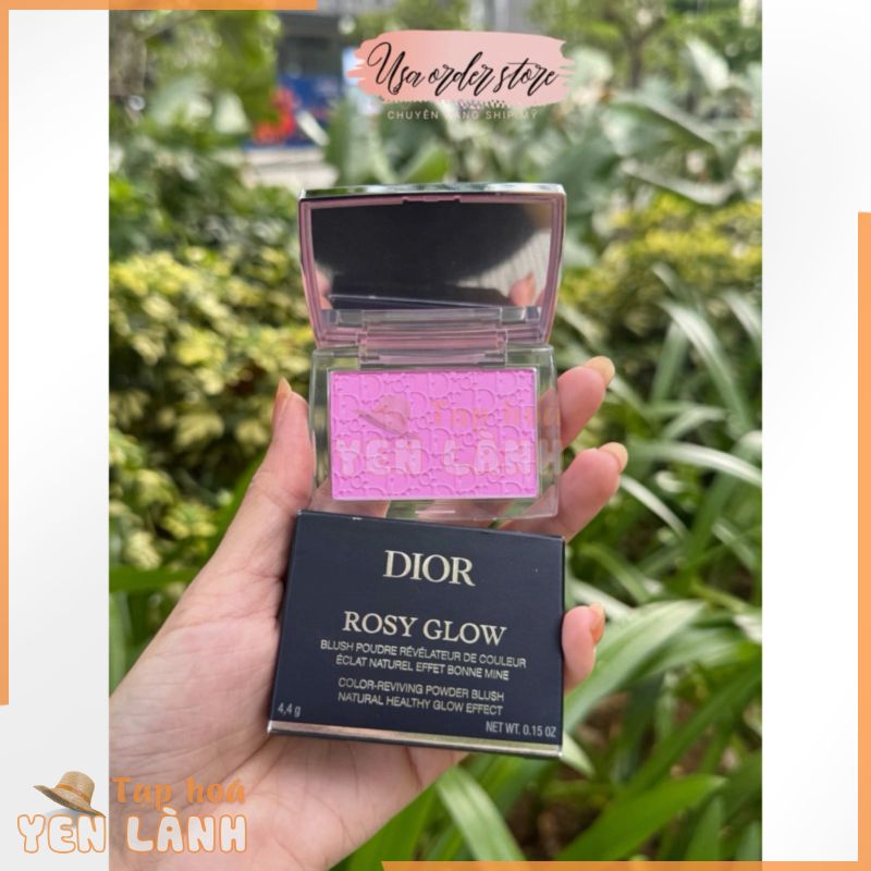 [Sephora US] [   Tặng kèm túi giấy Dior] Phấn Má Hồng Dior Backstage Rosy Glow Blush 4.5g Mẫu mới nhất