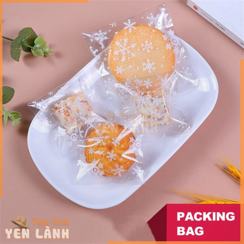 Set 100 Túi Zip Nhựa Cỡ Nhỏ Tiện Dụng | Túi Đựng Thực Phẩm Tiện Dụng | Túi Resealable |Túi Đóng Gói Bánh Trung Thu Kẹo | Túi Niêm Phong Thực Phẩm In Hình Thời Trang