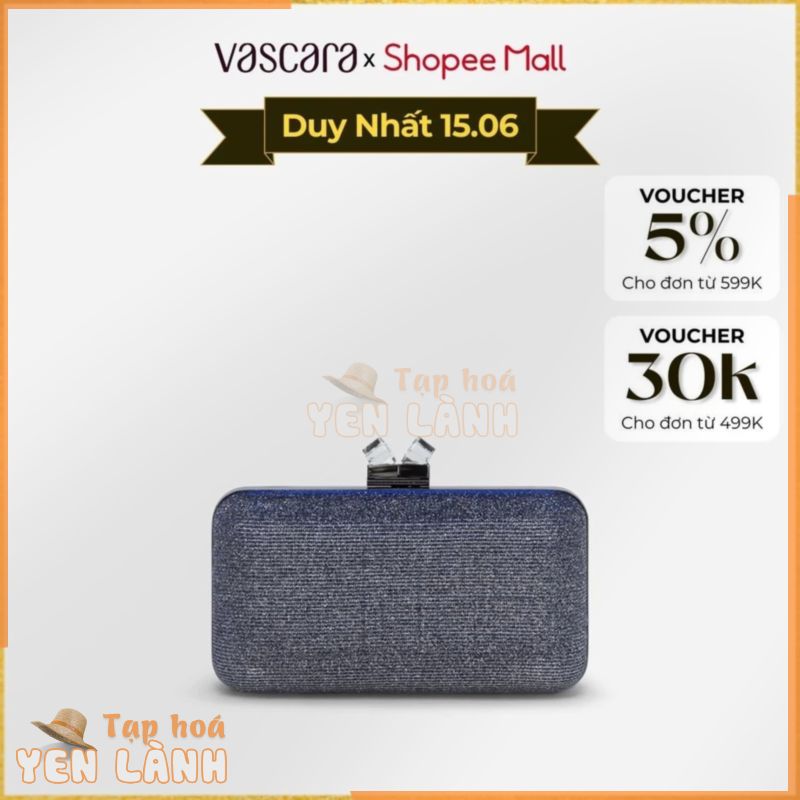 [Siêu Ưu Đãi Voucher 30K | 15.06] Vascara Clutch Dự Tiệc Khóa Crystal – CLU 0111