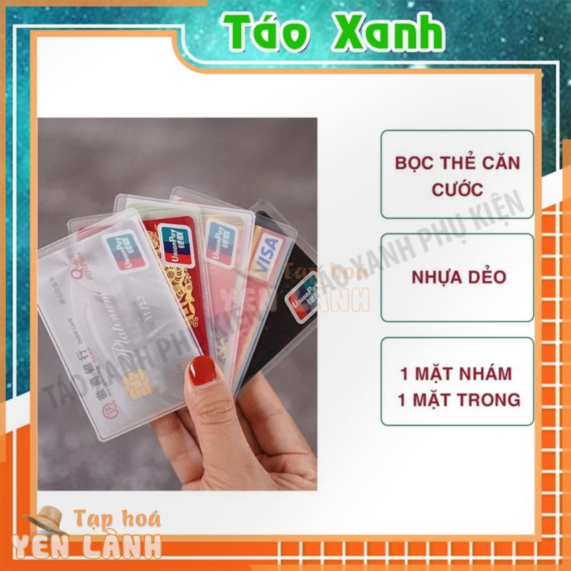 Vỏ Bao Bọc Túi Đựng Thẻ ATM, Sinh Viên, Card, Chứng Minh Thư, Căn Cước Công Cân, Bằng Lái Xe [Bọc Căn Cước]