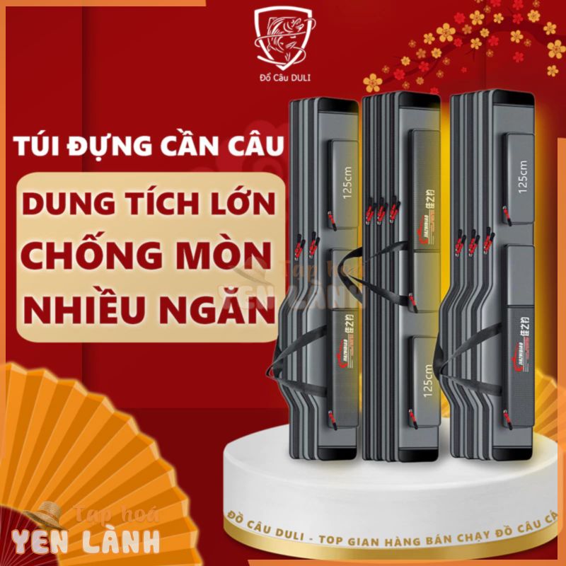 Túi đựng cần câu cá JIAZHIDIOAO Dày dặn Chuyện Dụng Câu Đơn , Câu Đài Cao Cấp TC-17