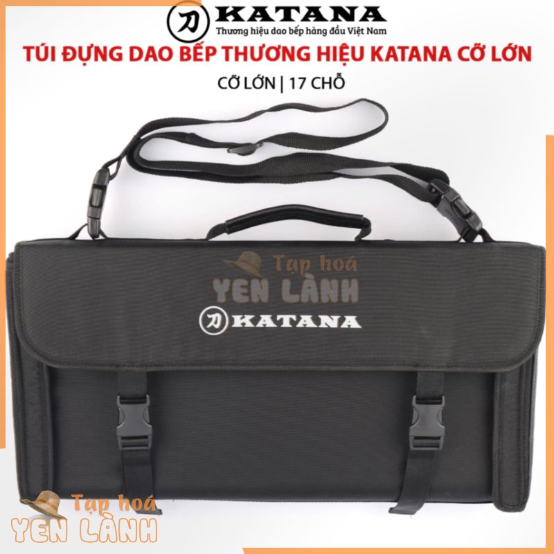 Túi đựng dao bếp cao cấp thương hiệu KATANA cỡ lớn (17 chỗ)