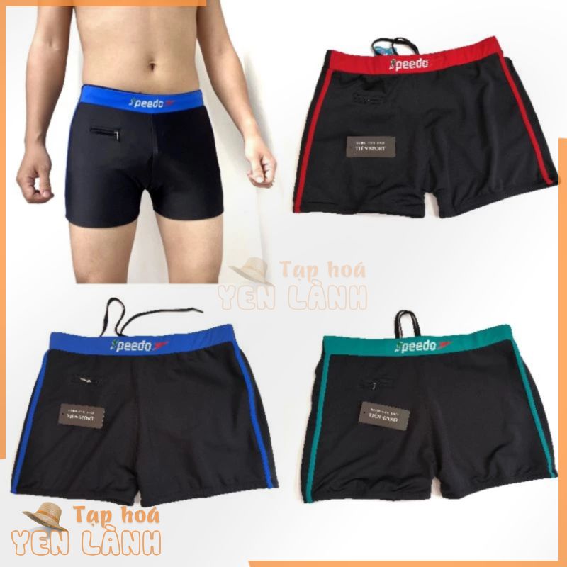 Quần Bơi Nam Speedo Vải Bao Đep , Có Túi Đựng Đồ Nhỏ Phía Trước ( 807 )