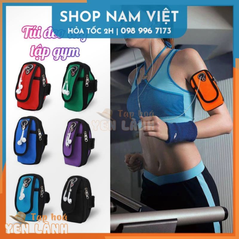 Túi Đeo Tay Để Điện Thoại Khi Chạy Bộ Tập Gym, Tập Thể Thao (Đt Nhỏ Hơn 15cm)