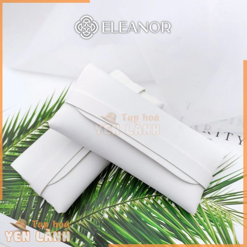 Hộp đựng kính mát chất liệu da Eleanor Accessories túi dây rút đựng phụ kiện thời trang 6038