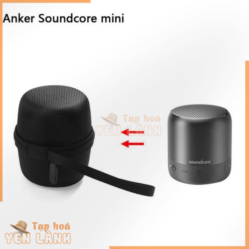 Túi Đựng Loa Bluetooth Anker SoundCore Mini Bằng EVA Cứng Có Khóa Kéo