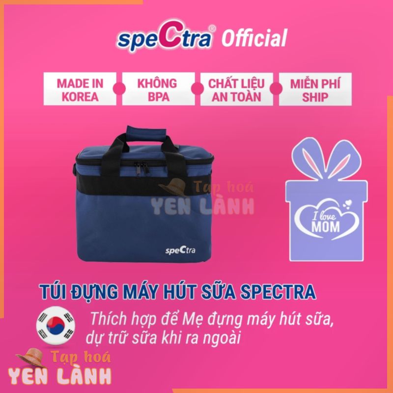 Túi Đựng Máy Hút Sữa Spectra (Màu Xanh)