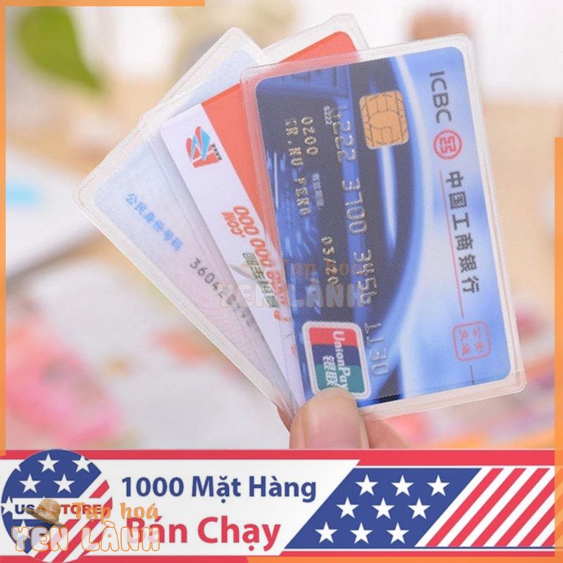 Vỏ Bọc Thẻ Atm, Bao Túi Đựng Thẻ Sinh Viên, Nhân Viên, Học Sinh, Name Card, Card Visit, CMND, Căn Cước Công Dân