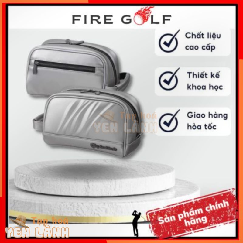 Túi cầm tay golf – Túi phụ kiện golf Taylormade CHÍNH HÃNG chất liệu cao cấp thời trang