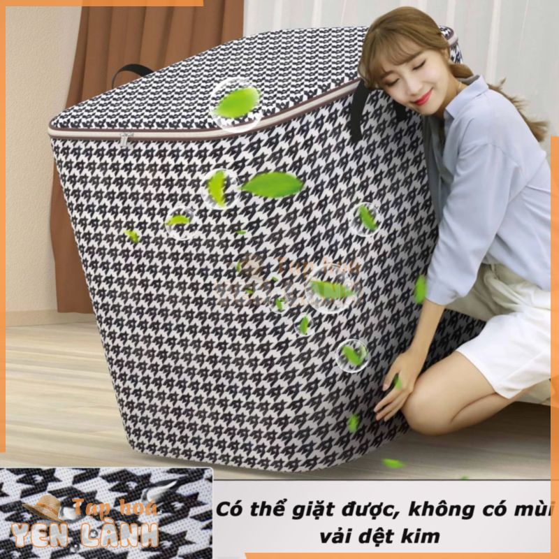 Túi Đựng Chăn / Quần Áo Giặt Cỡ Lớn 100l / 140l / 180l Tiện Dụng Cho Gia Đình