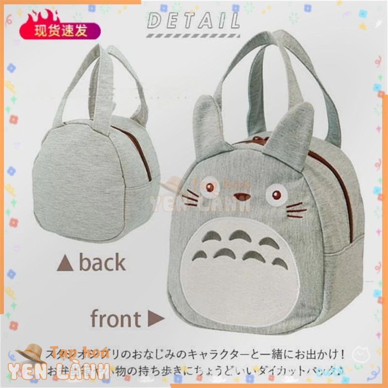 Túi Mẹ Nhật Bản Nylon Hàng Xóm Của Tôi Totoro Túi Bảo Quản Hoạt Hình Dễ Thương Túi Bảo Quản Túi Tote Túi Tote