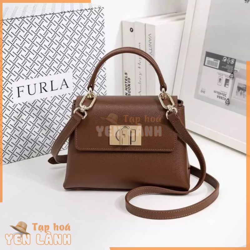 Túi Furla 1927 Mini Top Handle Size 21x20cm – Màu Nâu [VNXK]