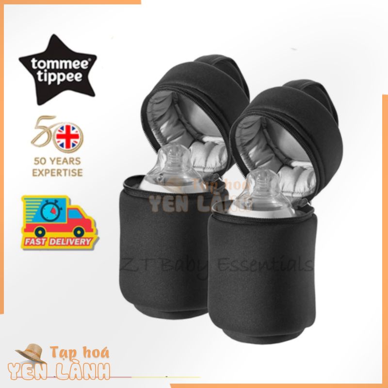 Tommee Tippee Túi Giữ Nhiệt Đựng Bình Nước Cách Nhiệt Tự Nhiên Dùng Khi Đi Du Lịch / Đi Du Lịch