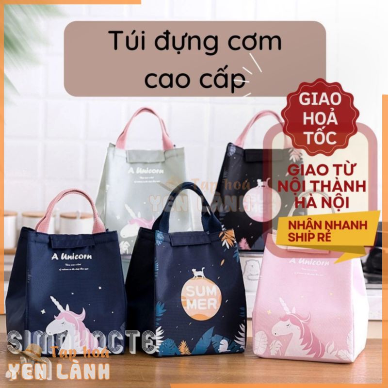 [Dáng cao] Túi đựng hộp cơm giữ nhiệt nóng lạnh chống nước TĐC05