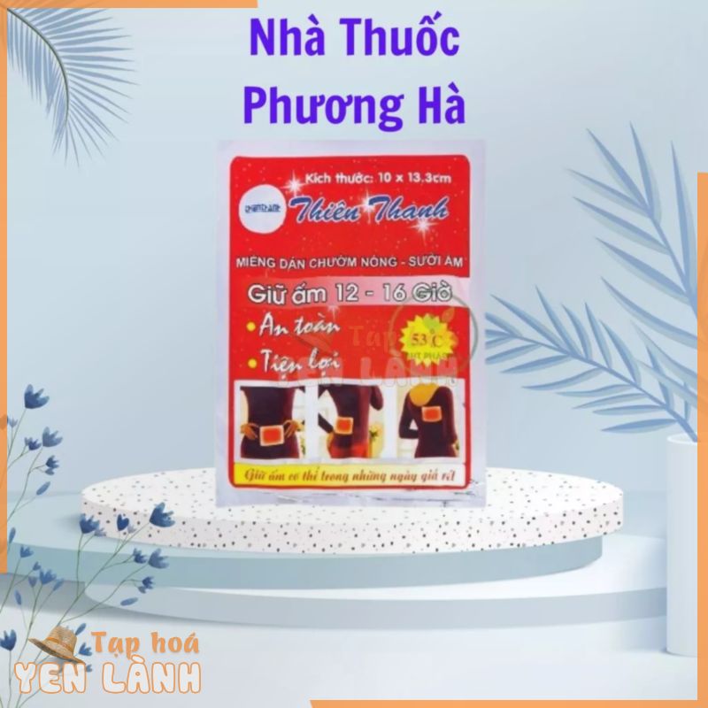 Miếng dán giữ nhiệt Thiên Thanh. Túi sủi, miếng dán ấm, miếng dán sủi ấm