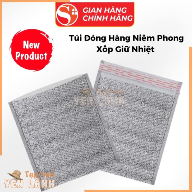 Túi Xốp Bạc Giữ Nhiệt ShineYe Niêm Phong Bảo Quản Thực Phẩm, Túi Giữ Nhiệt Gói Hàng, Túi Xốp Gói Hàng An Toàn