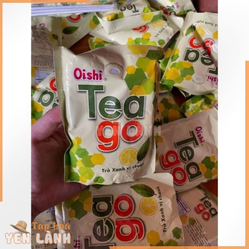 Nước trà xanh Tea Go 3 vị thơm ngon chanh,đào, nho