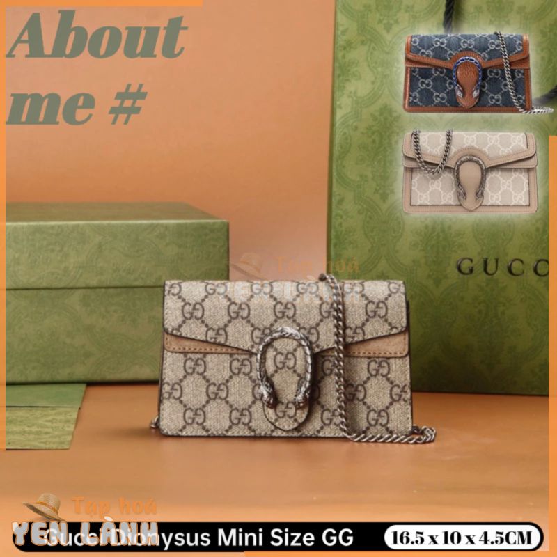 Túi Xách Gucci Dionysus Super Mini GG Nữ 476432