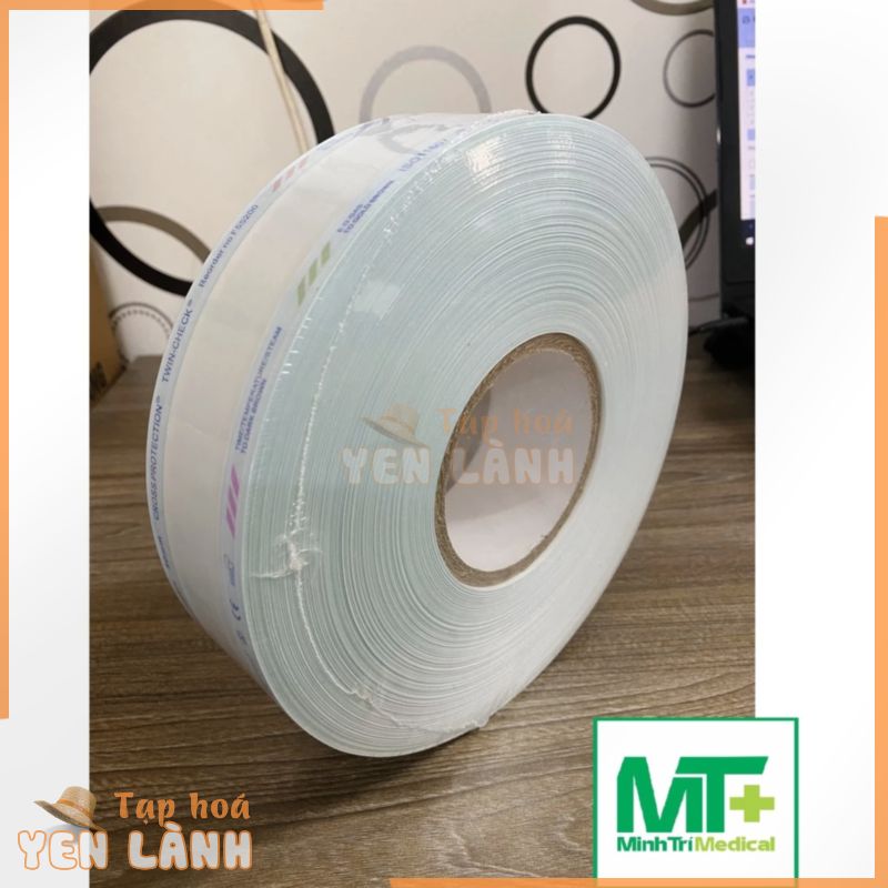 Túi hấp tiệt trùng dạng cuộn 50mm x 200m, 75mm x 200m