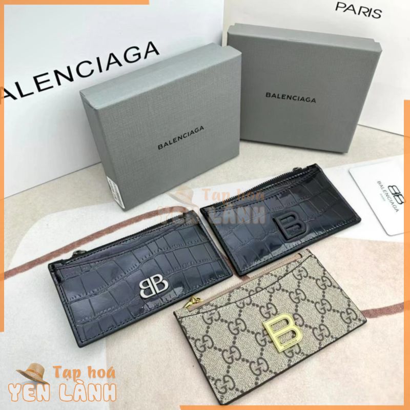 Hình ảnh vật lý túi thẻ thời trang thương hiệu balenciaga chính hãng chính hãng 6002827 (có Hộp)